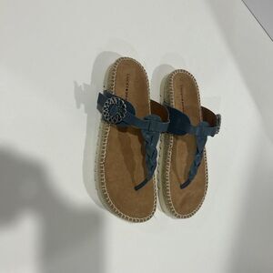 Lucky-brand Women's Blue and Navy Sandals